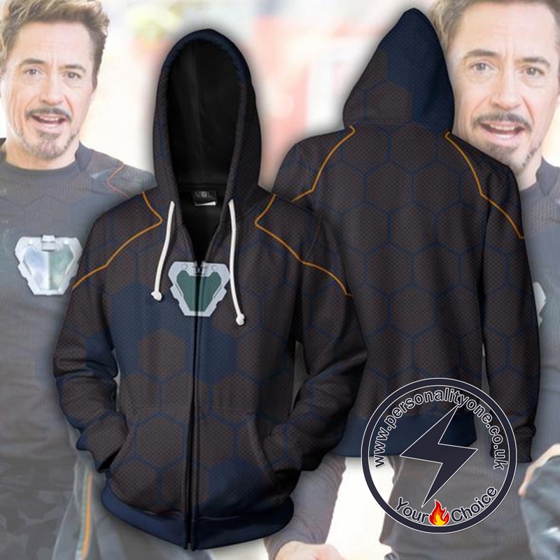 Avengers Infinity War Hoodie - Tony Stark V2 Jacket